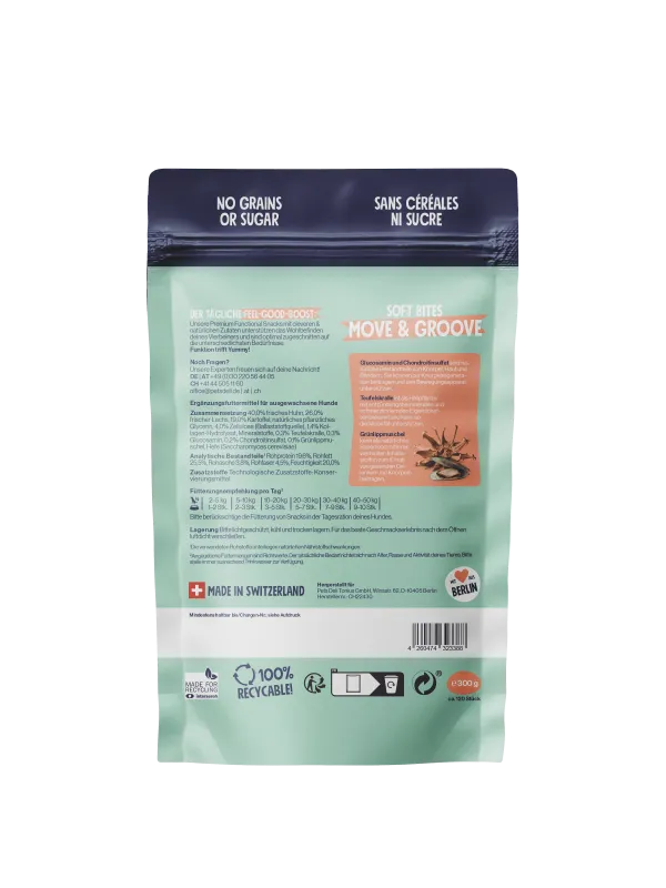 Pets Deli Soft Bites Move & Groove Gelenksnack